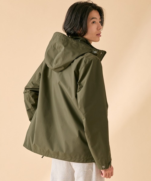 マウンテンパーカー ウインドブレーカー GORE-TEX 防風 防水 透湿 ゴアテックス 2レイヤー ジャケット RP フード取り外し可 メンズの画像
