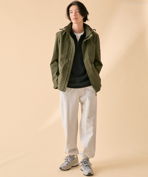 マウンテンパーカー ウインドブレーカー GORE-TEX 防風 防水 透湿 ゴアテックス 2レイヤー ジャケット RP フード取り外し可 メンズの画像