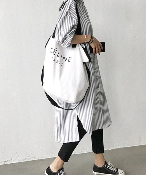 「Futier land」 シャツワンピース MEDIUM ブルー レディース_画像5