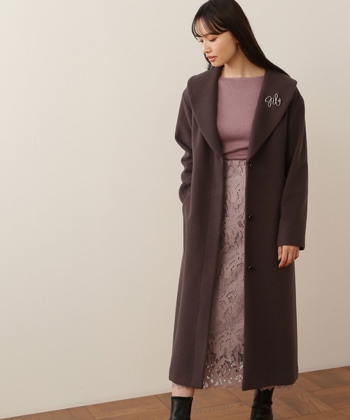 「NATURAL BEAUTY BASIC」 チェスターコート SMALL ベージュ レディース_画像5