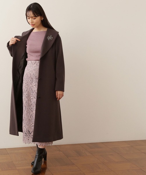 「NATURAL BEAUTY BASIC」 チェスターコート SMALL ベージュ レディース_画像10