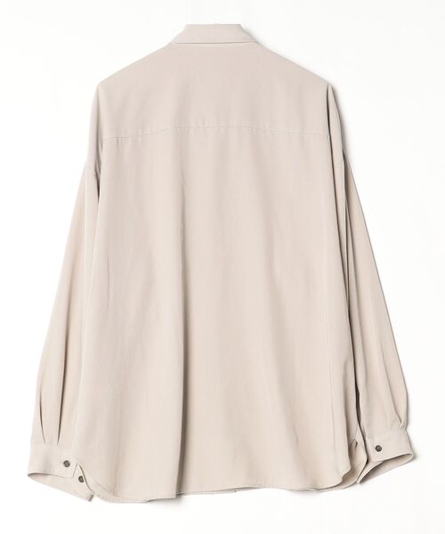 「Loose/ルース」 長袖シャツ L ベージュ メンズ_画像2