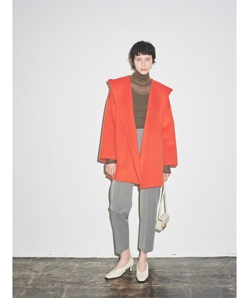 「Mila Owen」 長袖ニット 1 グレー レディース_画像8