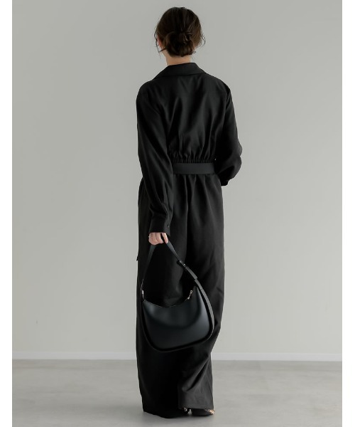 オールインワン 「2026S/S COLLECTION」「低身長/高身長サイズ有」ポーラカシュクールオールインワン レディース_5