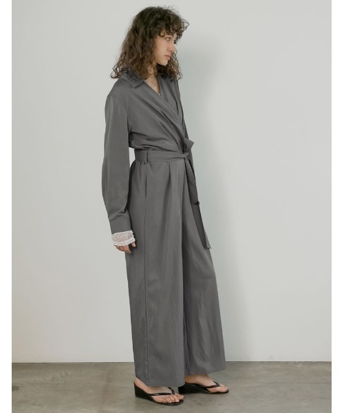 オールインワン 「2026S/S COLLECTION」「低身長/高身長サイズ有」ポーラカシュクールオールインワン レディース_14