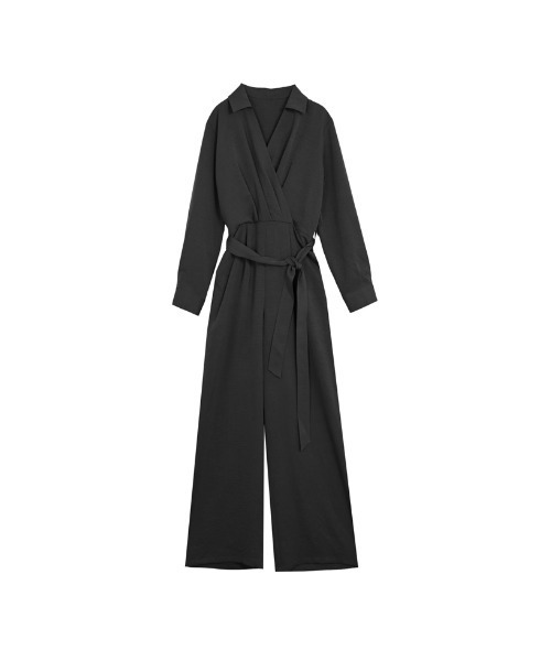オールインワン 「2026S/S COLLECTION」「低身長/高身長サイズ有」ポーラカシュクールオールインワン レディース_21