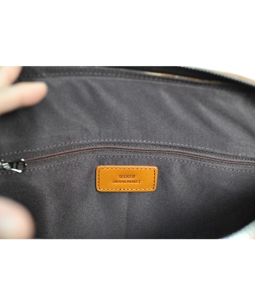 「SEEKER」 ハンドバッグ FREE グリーン メンズ_画像8