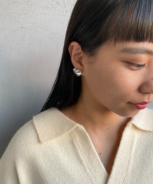 「PHILIPPE AUDIBERT」 ピアス（両耳用） ONE SIZE シルバー レディース_画像8