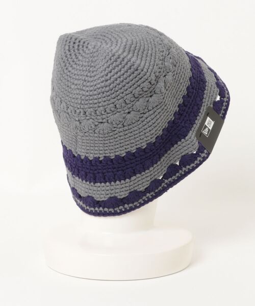 NEW ERA（ニューエラ） 帽子 ハット ニットクロッシェ 模様編み メンズ