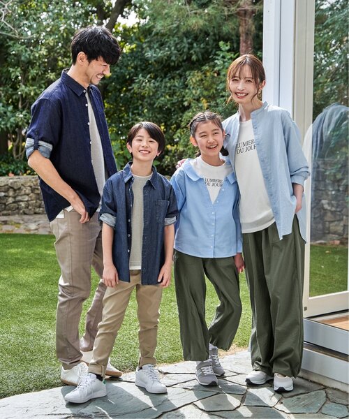 ikka（イッカ） パンツ 「親子コーデ」ドライテックベイカーパンツ
