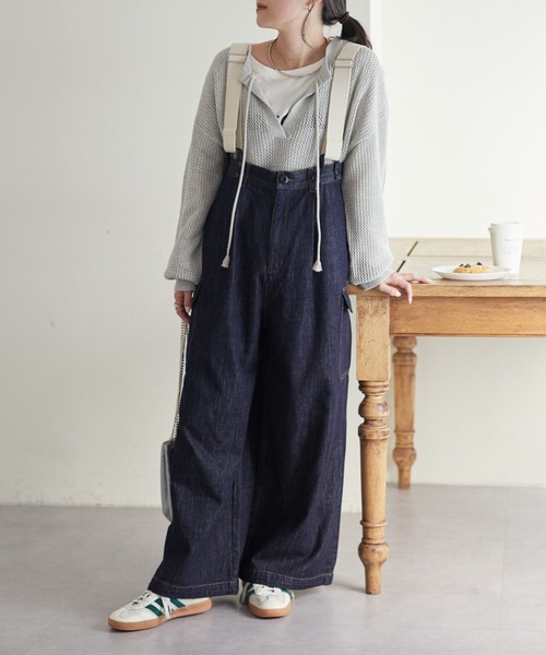 「CIAOPANIC TYPY」 デニムパンツ ONE SIZE ネイビー レディース_画像5