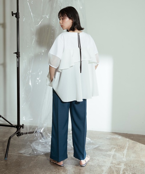 「Eimee Law」 半袖カットソー 38 ブラック レディース_画像4