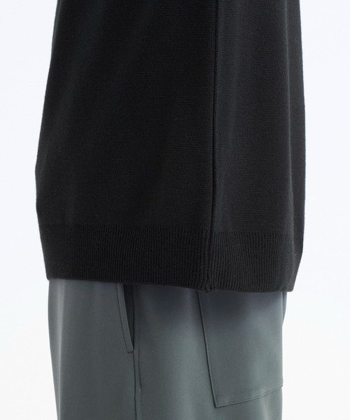 「CITY」 「STUDIOUS」長袖ニット 3 アイボリー メンズ_画像4