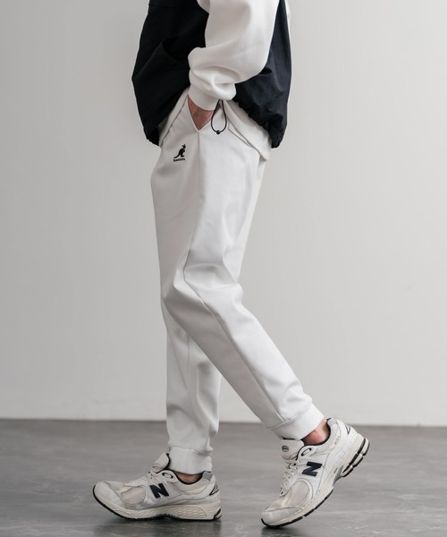 「KANGOL」 イージーパンツ S ブラック メンズ_画像4