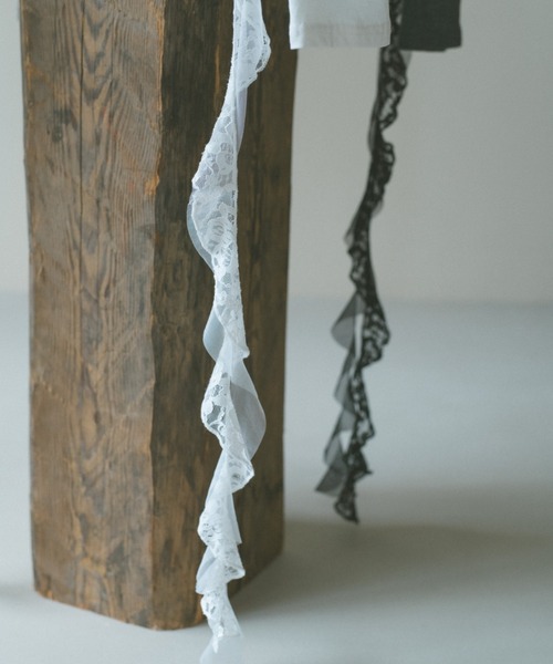 「VANNIE U」 長袖カットソー FREE グレー レディース_画像5