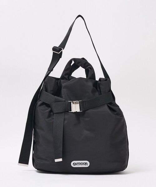 トートバッグ 「OUTDOOR PRODUCTS」2way Belt Tote(M) 2WAY ベルトトートバッグ A4対応 ショルダー付きの画像