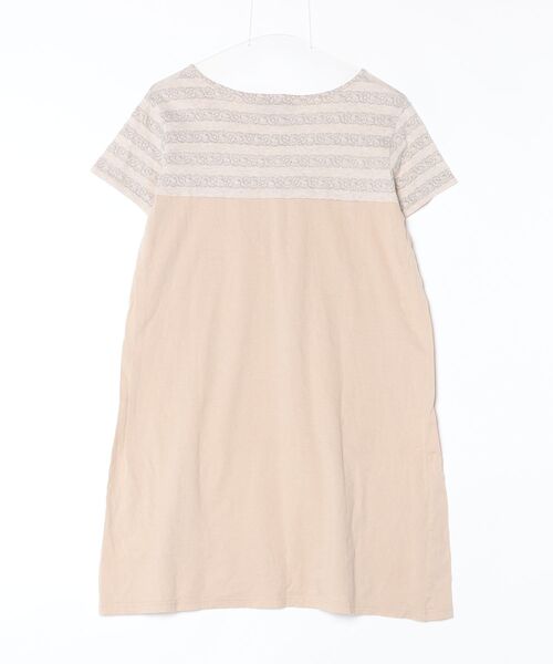 「Made in COLKINIKHA」 Tシャツワンピース「HELLO KITTYコラボ」 - ベージュ レディース_画像2