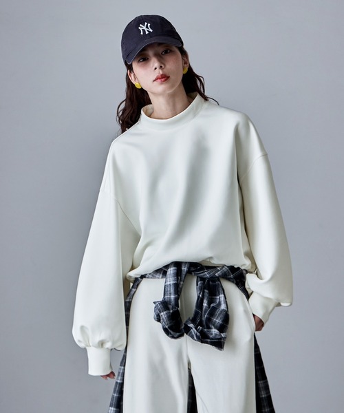 「etoll.」 長袖カットソー M ブラック レディース_画像2