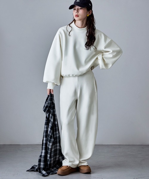 「etoll.」 長袖カットソー M ブラック レディース_画像5