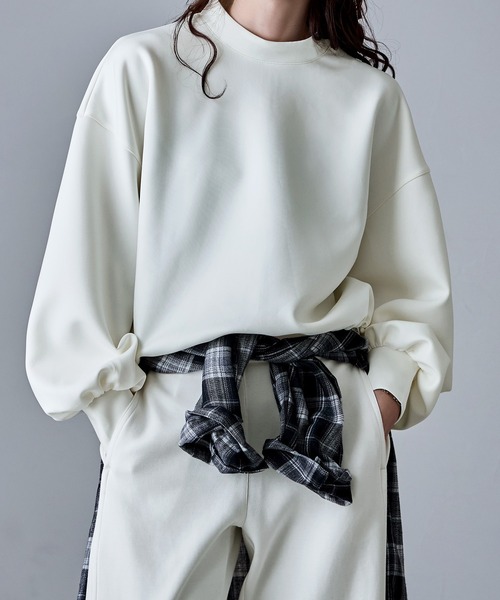 「etoll.」 長袖カットソー M ブラック レディース_画像7