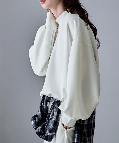 「etoll.」 長袖カットソー M ブラック レディース_画像8