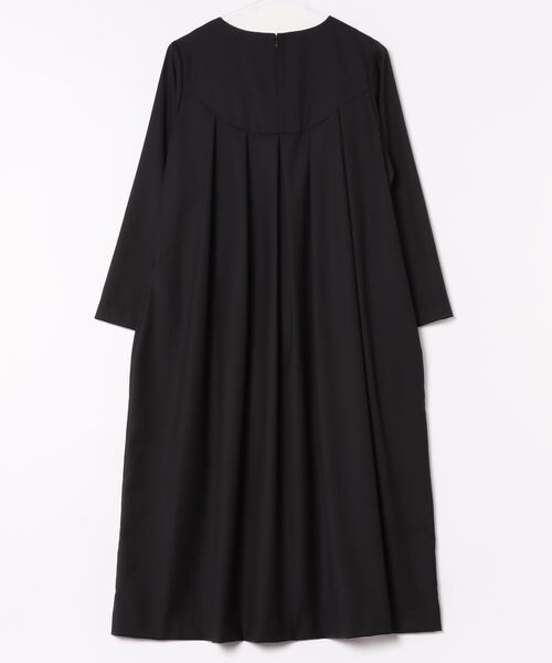 「Kelen」 長袖ワンピース M ネイビー レディース_画像2