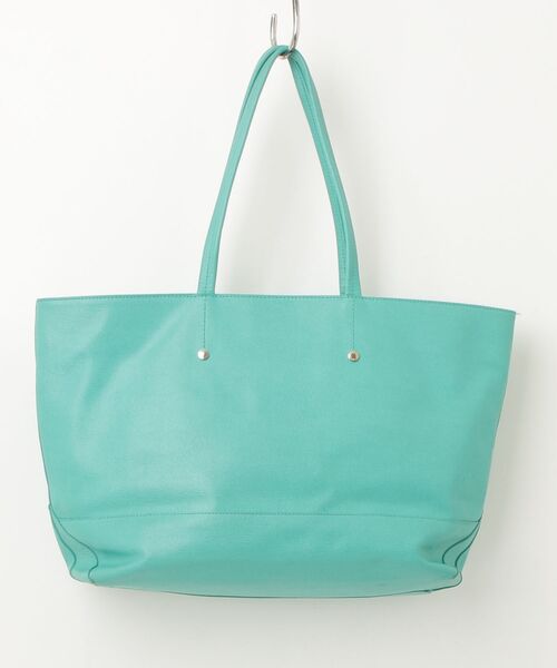 「FURLA」 ワンポイントトートバッグ - グリーン レディースの画像