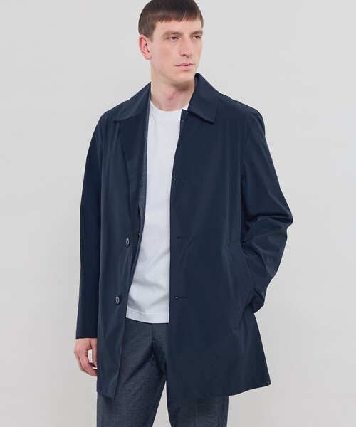 MACKINTOSH ナイロンステンカラーコート ネイビー Mackintosh（マッキントッシュ） ステンカラーコート コート 別注