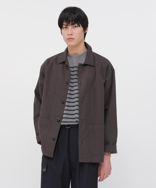 MHL.（エムエイチエル） シャツ COTTON HEMP OXFORD メンズ : ZOZOTOWN