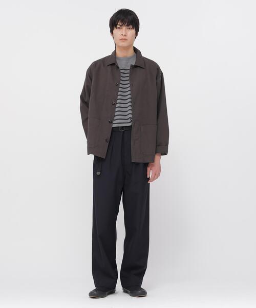 シャツ COTTON HEMP OXFORD メンズの画像