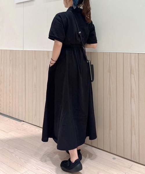 LACOSTE（ラコステ） ワンピース スキッパーネックポロドレス / マキシ
