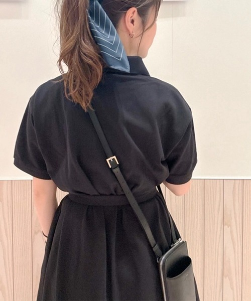 LACOSTE（ラコステ） ワンピース スキッパーネックポロドレス / マキシ