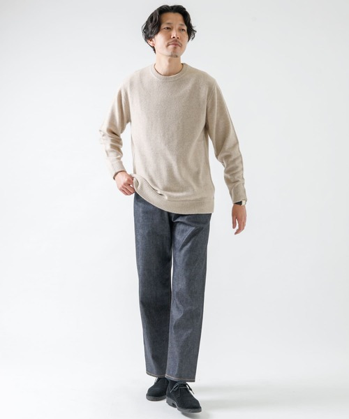 「URBAN RESEARCH ROSSO MEN」 長袖ニット X-LARGE ベージュ系その他 メンズ_画像5