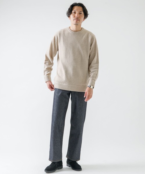 「URBAN RESEARCH ROSSO MEN」 長袖ニット X-LARGE ベージュ系その他 メンズ_画像6