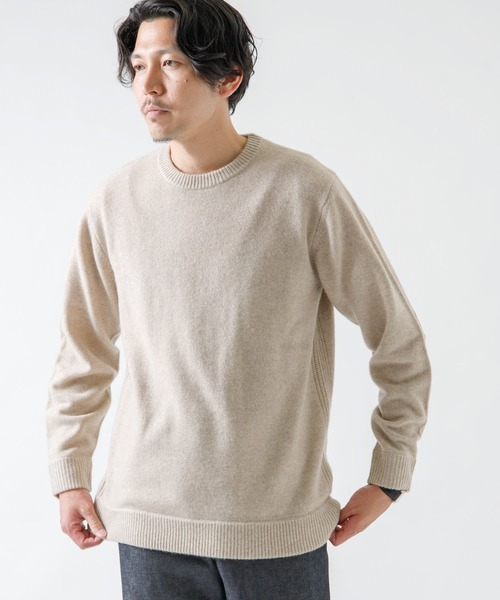 「URBAN RESEARCH ROSSO MEN」 長袖ニット X-LARGE ベージュ系その他 メンズ_画像8