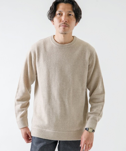 「URBAN RESEARCH ROSSO MEN」 長袖ニット X-LARGE ベージュ系その他 メンズ_画像9