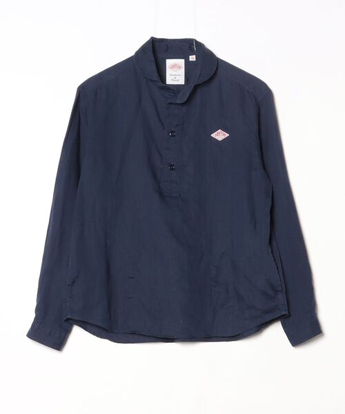 ダントン  長袖シャツ　ブルー　34 Danton（ダントン） 長袖シャツ 34 ブルー レディース : ZOZOTOWN