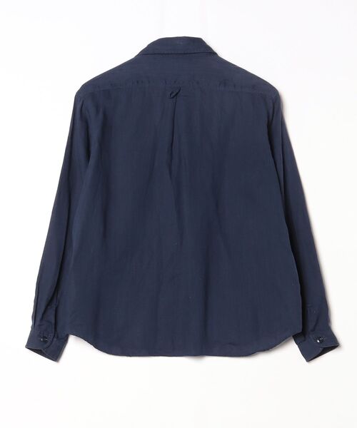 ダントン  長袖シャツ　ブルー　34 Danton（ダントン） 長袖シャツ 34 ブルー レディース : ZOZOTOWN