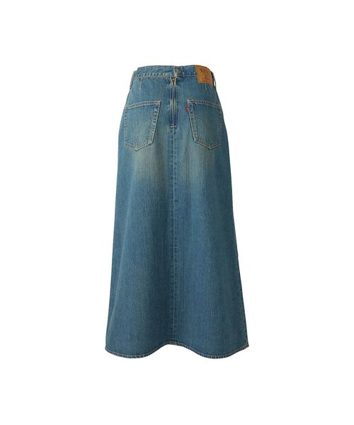 「HYSTERIC GLAMOUR」 デニムスカート 24inch ライトインディゴブルー レディースの画像