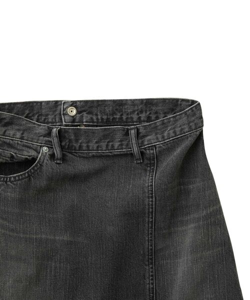 「HYSTERIC GLAMOUR」 デニムスカート 24inch ライトインディゴブルー レディースの画像