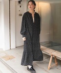 「titivate」 長袖ワンピース S ベー...の詳細画像2