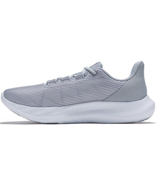 「UNDER ARMOUR」 ローカットスニーカー 28.0cm ブラック×ホワイト メンズ_画像2