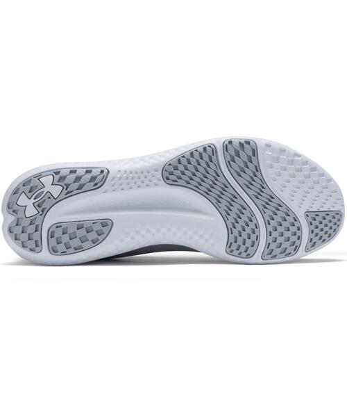 「UNDER ARMOUR」 ローカットスニーカー 28.0cm ブラック×ホワイト メンズ_画像4