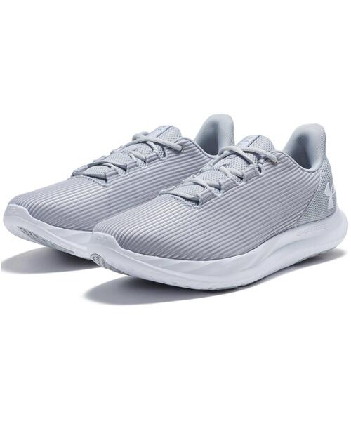 「UNDER ARMOUR」 ローカットスニーカー 28.0cm ブラック×ホワイト メンズ_画像5