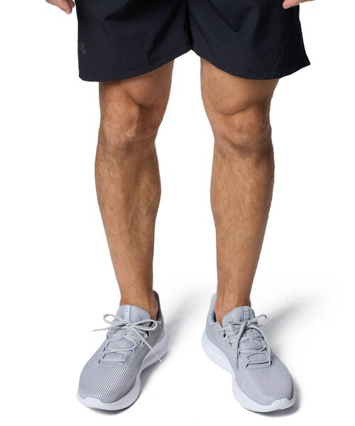 「UNDER ARMOUR」 ローカットスニーカー 28.0cm ブラック×ホワイト メンズ_画像6