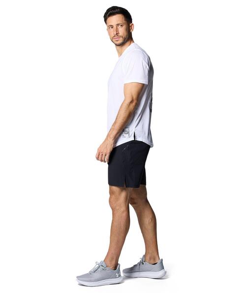 「UNDER ARMOUR」 ローカットスニーカー 28.0cm ブラック×ホワイト メンズ_画像7