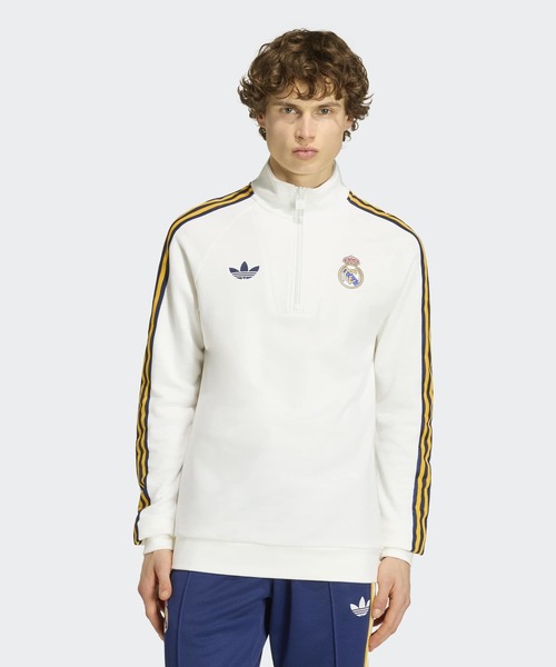 adidas レアル・マドリード スウェットトップ adidas（アディダス） トレーナー スウェット レアル・マドリード