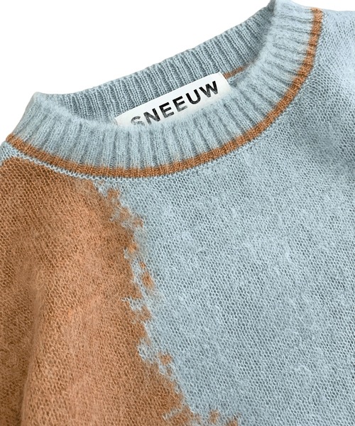 sneeuw（スニュウ） ニット セーター グラデーションニット レディース