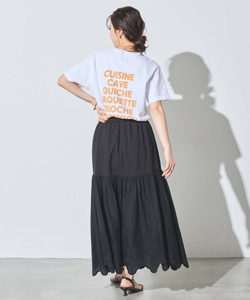 margaux スカート 裾レースギャザースカート : ZOZOTOWN Yahoo!店