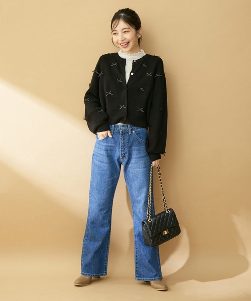 「VIS」 デニムパンツ S ブルー系その他 レディース_画像6